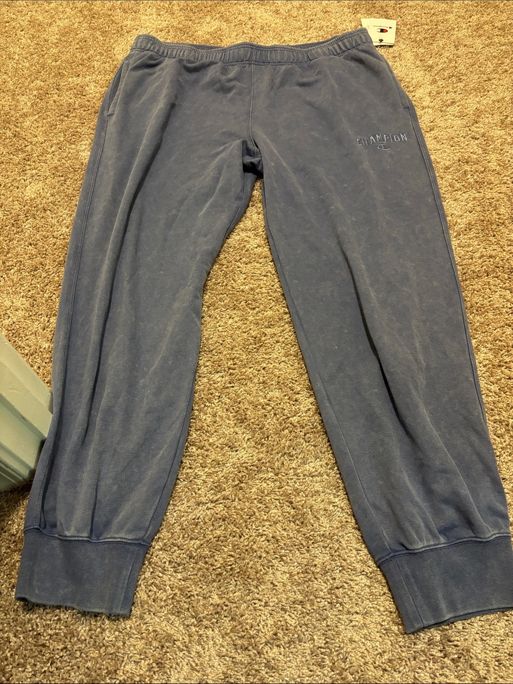 Champion Men’s Vintage wash Slate Blue Sweatpants Joggers